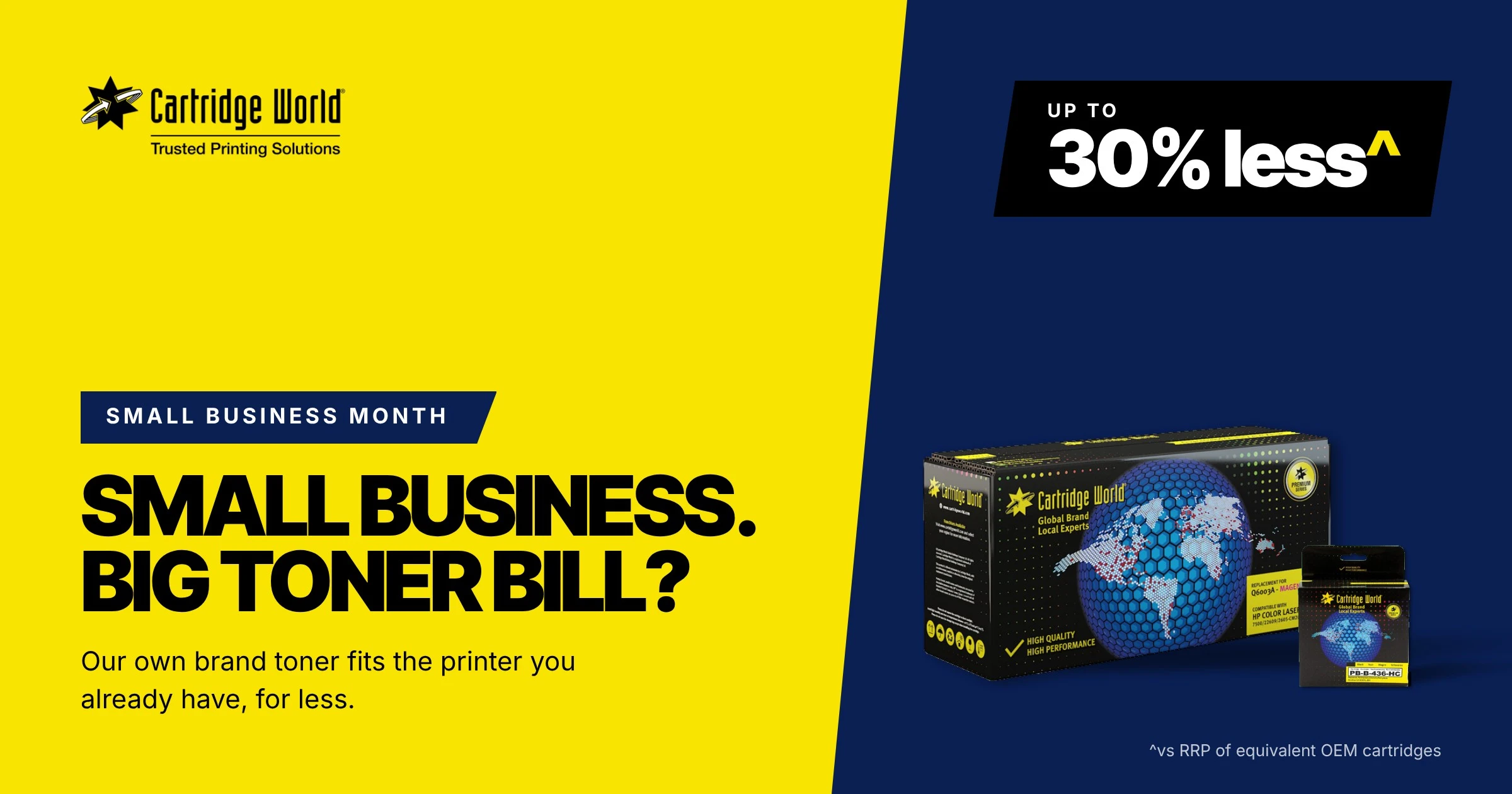 Small Business. Big Toner Bill? Here's How to Fix It