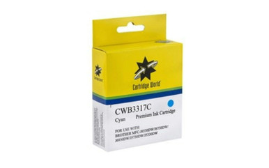 Cartridge World Brother LC-3317C Cyan Ink Cartridge