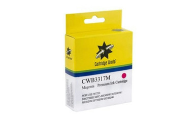 Cartridge World Brother LC-3317M Magenta Ink Cartridge