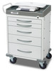 Cardinal Scales RC333333336PED DETECTO Rescue Series Pediatric Medical Cart, 9 multicolor drawers, NEW