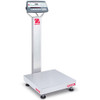 Ohaus D52P12RQR1, Column Mount Bench Scale w/ TD52P Display, 25lb x 0.005lb NTEP