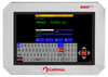 Cardinal Stainless Steel Weight Indicator, Graphic Touch Screen Display, Analog LC Interface