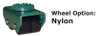 Hilman Rollers, KBSD-24N, Swivel Diamond Top, Nylon Wheel Dolly Kit, 24 Ton Cap.