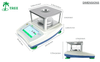 LW Measurements TSC 213, Touch Screen High Resolution Balance, 210 g x 0.001 g