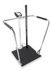Cardinal Scales 6856MHR Bariatric Scale, Digital, 1000 lb x .2 lb / 450kg x .1 kg, 24" x 24" Platform, Height Rod, NEW