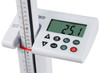 Detecto SOLO Digital Physician Scale with Height Rod, 550 lb x 0.2 lb, 30in to 84.5in, BMI, RS-232