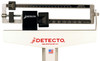 Detecto 2491 Weigh Beam Eye-Level Physician Scale with Height Rod and Handpost, 180 kg x 100 g Capacity