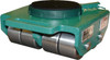 Hilman Rollers, KBSP-24S, Swivel Padded Top, Steel Wheel Bull Dolly Kit, 24 Ton Capacity Material Moving Skates