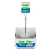Adam Equipment SWZ 15DPa Swift Price Computing Retail Scale, 6 lb/15 lb x 0.002 lb / 0.005 lb, NTEP Certified Class III