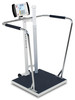 Cardinal Scales 6857DHR-C Bariatric Scale, Digital, 1000 lb x .2 lb / 450kg x .1 kg, 24" x 24" Platform, DHR, BT / WiFi