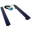 Adam Equipment AELP 2000 Pallet Beam Scale, 4400 lb x 1 lb, Low Profile Industrial Weigh Beams, AE 403 Indicator