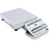 Ohaus D52XW12RQR5, Low Profile Stainless Steel Bench Scale, 25lb x 0.005lb, NTEP