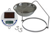 Detecto, Digital Solar Hanging Scale, 30 lb x 0.01 lb, NTEP