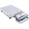 Ohaus D52P25RTR5, Low Profile Bench Scale w/ Front Mount, 50 lb x 0.01 lb, NTEP