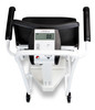 Detecto 6475 Mobile Digital Chair Scale, 400 lb x 0.2 lb, RS232, LCD Display