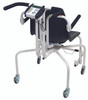 Detecto 6880 Digital Rolling Chair Scale, 400 lb x 0.2 lb, RS232, LCD Display Detecto 6880 Digital Rolling Chair Scale, 400 lb x 0.2 lb, RS232, LCD Display