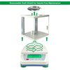 LW Measurements HRB-XG 1202 Precision Balance with Draft Shield 1200 g x 0.01 g