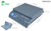 Digital Postal Shipping Postage Bench Scales 35 lb. x .1-.2 oz.