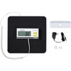 Detecto DR550C Portable Compact Digital Healthcare Scale 550 lb x 0.2 lb with DC Adapter