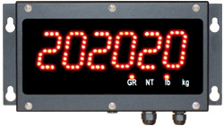 Aurora Series LED Remote Display Stainless Steel Indicator | The Scale ...