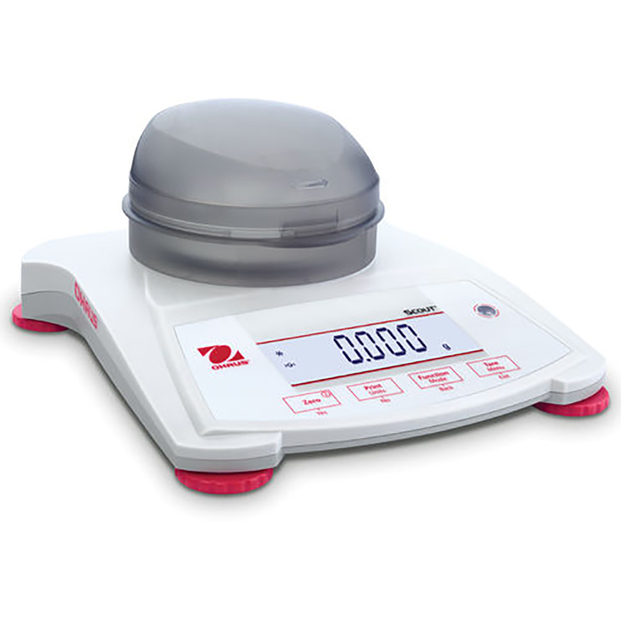 Ohaus SPX123 Electronic Analytical Balance w/ Draft Shield, 120g x 0