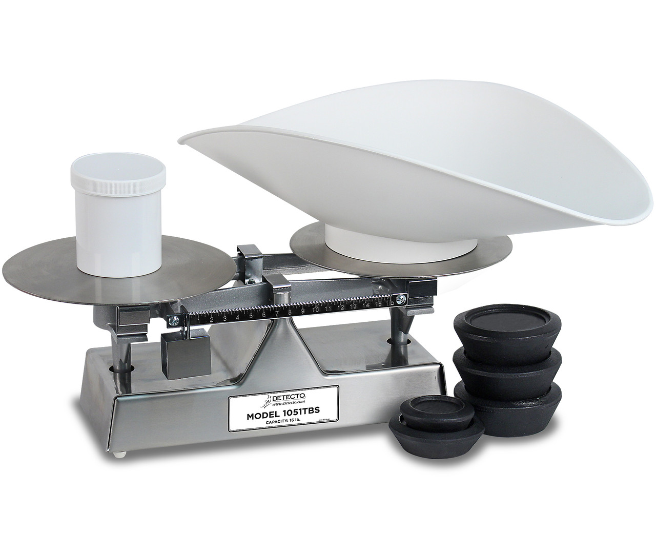 AvaWeigh 8 lb. x 0.25 oz. Baker's Dough Scale