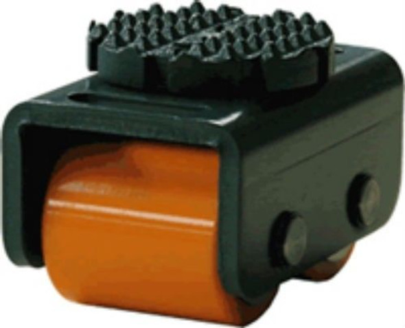 Hilman Rollers, BSD-1P, Swivel Diamond Top and Polyurethane Wheel Bull Dolly, 1 Ton Capacity