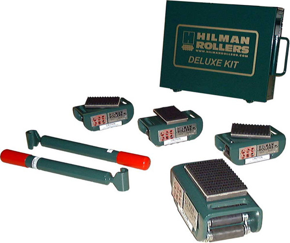 Hilman Rollers, KNRS-4-4S, Nyton Series Deluxe Kit, 4 Ton Capacity