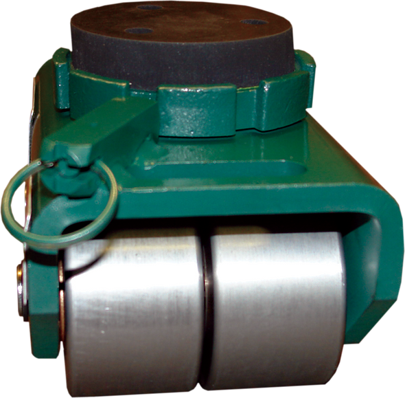 Hilman Rollers, KBSP-12S, Swivel Padded Top and Steel Wheel Bull Dolly Kit, 12 Ton Capacity Heavy Machinery Skates