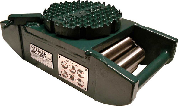 Hilman Rollers, 15 SLD, Swivel Locking Diamond Top Mover, 15 Ton Cap.