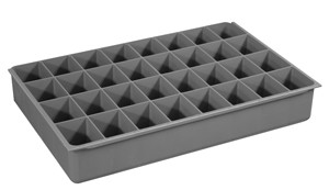 Durham 124-95-32-IND, 32 Compartment Insert for Large Boxes
