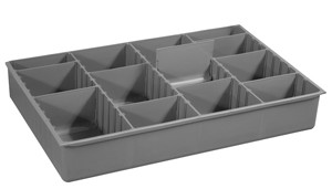 Durham 124-95-ADL-IND, 9 Adjustable Compartment Insert for Large Boxes