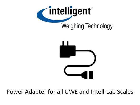 Intelligent, 10757 External 120VAC Power Adapter for UWE and Intell-Lab Scales
