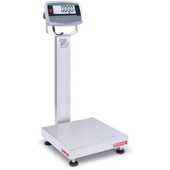 Ohaus Washdown 18 x 18 Bench Scale w/ Column, 50 lb x 0.01 lb, NTEP 30631703