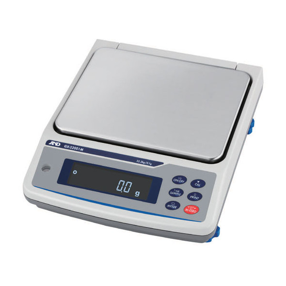 A&D GX-12001M, Apollo High Capacity Balance, Internal Calibration, 12.2kg x 0.1g