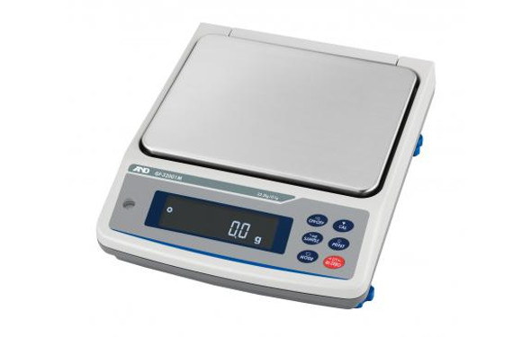A&D GF-32001MD Dual Range Precision Balance, 6.2/32.2 kg Capacity, 0.1/1 g Readability, External Calibration Laboratory Scale