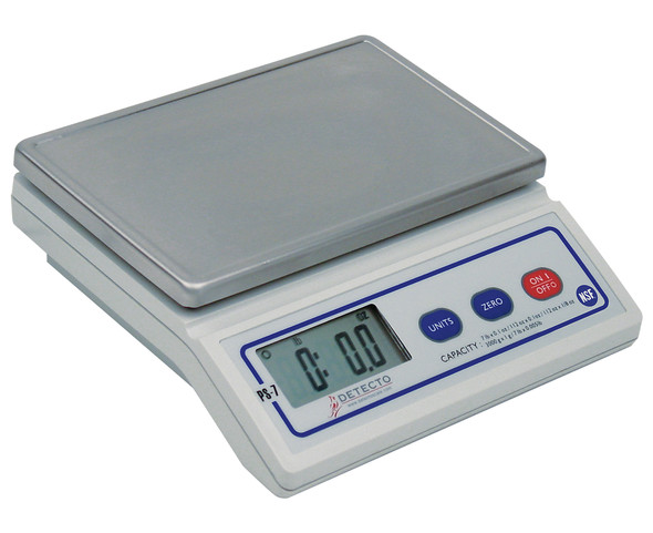 Detecto, PS7, Electronic Portion Scale, 7 lb x 0.1 oz