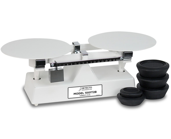 Detecto 1001TBNS, Mechanical Baker Dough Scale, 16 lb capacity, 16 oz x 1/4 oz