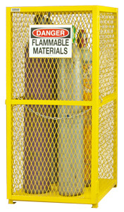 Durham EGCVC9-50, Vertical Gas Cylinder Storage Cabinet, Holds 9 Cylinders