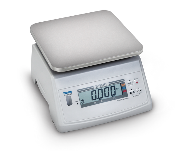 Yamato PPC-200W-II-4, Upgraded PPC Series Washdown Portion Control Scale, 4lb x 0.002lb, NTEP