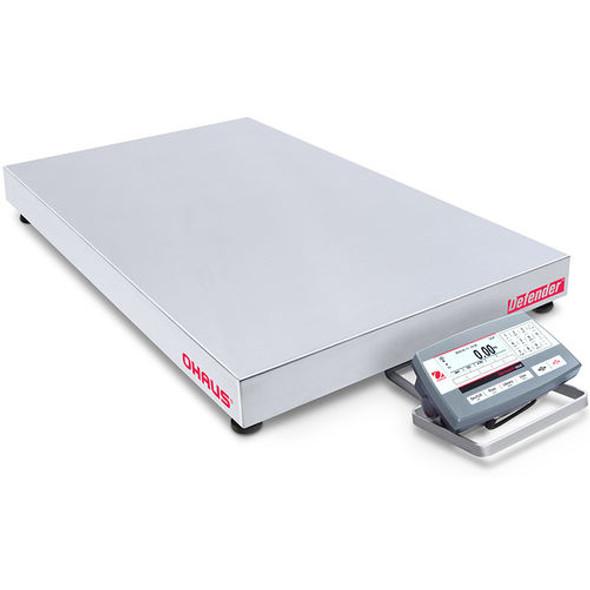 Ohaus D52P125RQV5, Standard Low Profile Bench Scale, 250 lb x 0.05 lb, NTEP