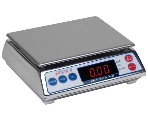 Detecto, AP-6, Digital All Purpose Scale, 100 oz x 0.05 oz, Legal for Trade