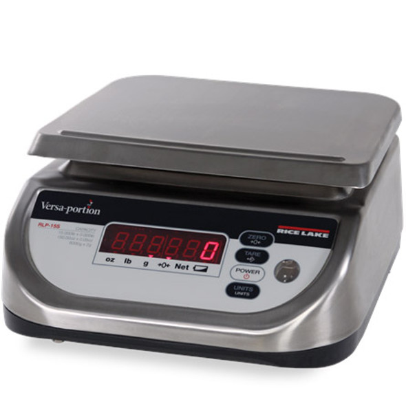 Rice Lake, RLP-6S, Versa Portion Scale, 6 lb x 0.002 lb, NTEP