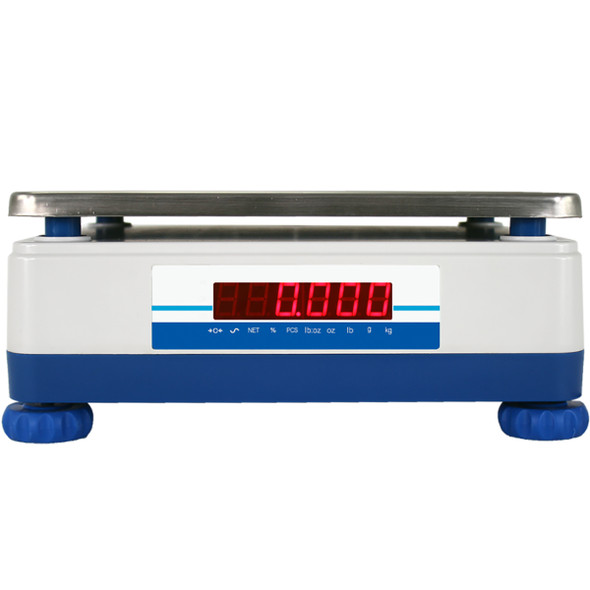 Adam Aqua Washdown Scale ABW 8, 18 lb x 0.002 lb, IP67, Checkweighing, Counting, Rechargeable Battery