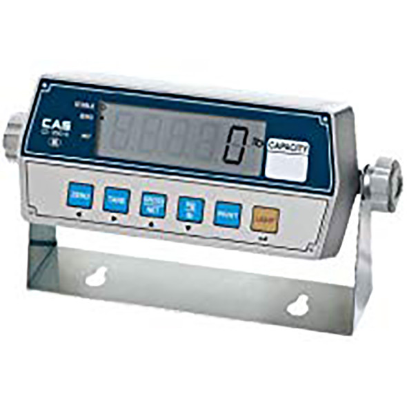 CAS, CI-2001B, Indicator with RS-232 Connection and Bright LCD Display and Backlight, NTEP