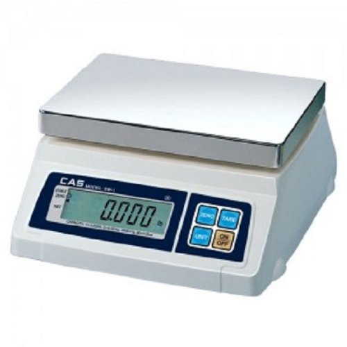 CAS, SW-1D(50), Dual Display Food Service Scale, 50 lb x 0.02 lb, NTEP