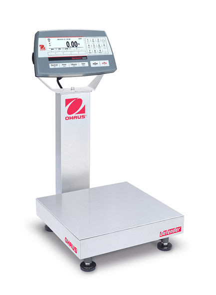 Ohaus D52P12RQR1, Column Mount Bench Scale w/ TD52P Display, 25lb x 0.005lb NTEP
