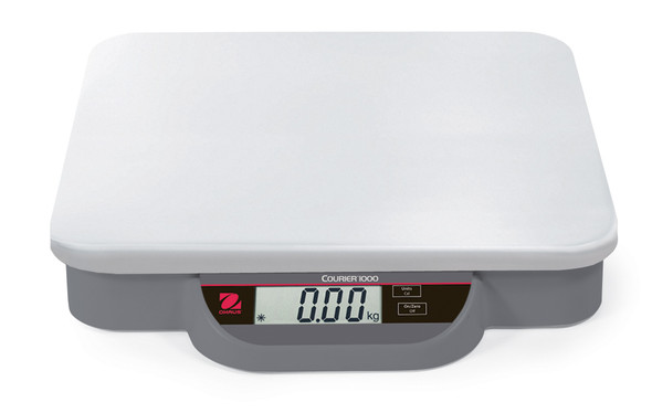 Ohaus i-C12P20 Courier 1000 Shipping Scale, 44 lb x 0.02 lb, 11 in x 12.4 in