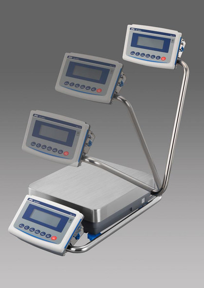 A&D GX-102000L Dual Range Precision Industrial Balance, 102 kg Capacity x 1 g Readability, Swing Arm Design