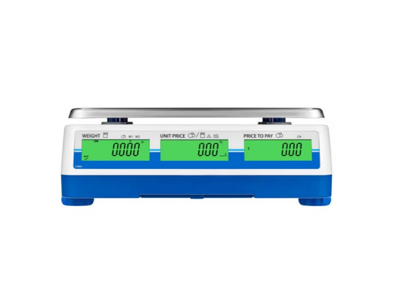 Adam Equipment SWZ 30Da Swift Price Computing Retail Scale, 15 lb/30 lb x 0.005 lb / 0.01 lb, NTEP Certified Class III